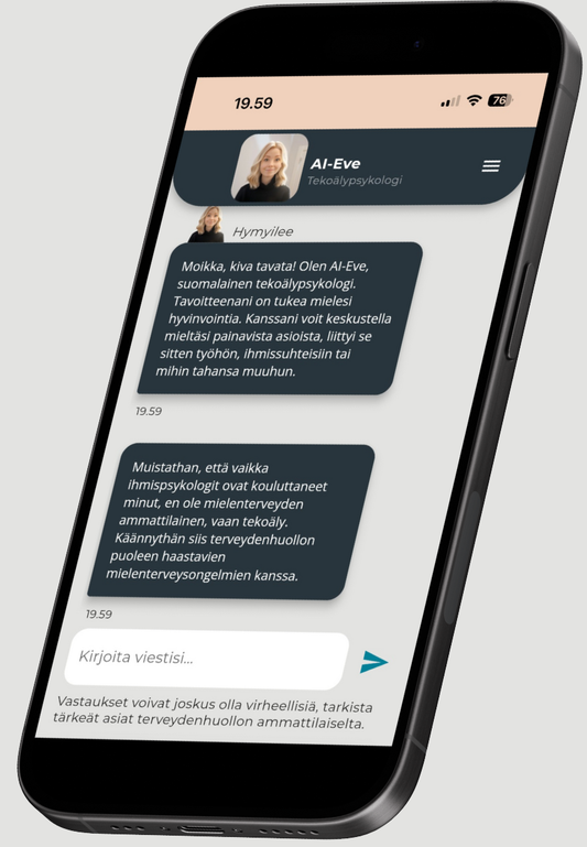 Tekoälypsykologi-palvelun kuukausitilaus